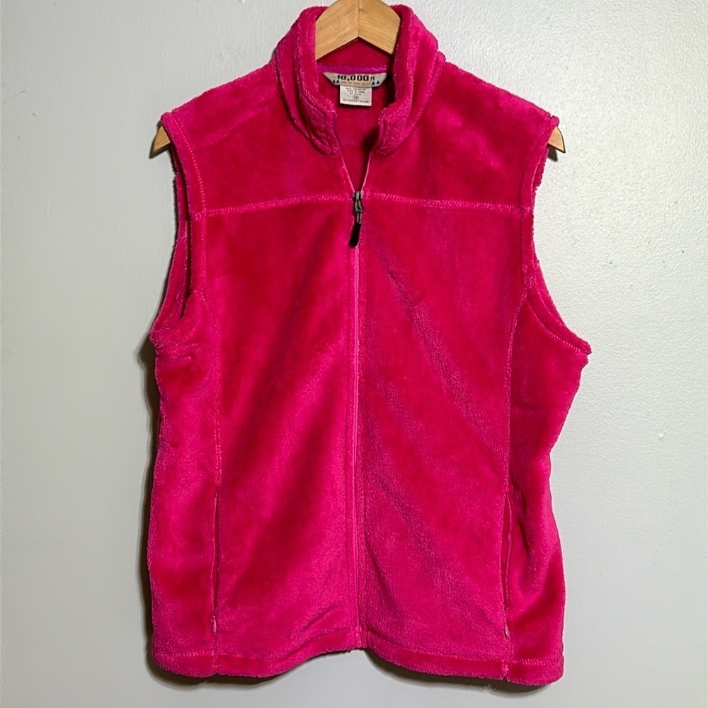 10,000 Ft Above Sea Level Fleece Vest Women’s Size Medium